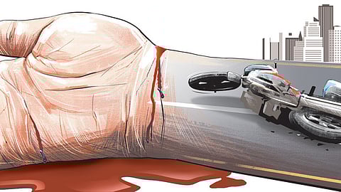 The Mahindra Thar rammed Bhikshu Lal's two-wheeler late on Friday night, killing the biker on the spot.