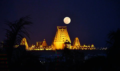 The Yadadri Sri Lakshmi Narasimha Swamy temple in Yadadri Bhuva