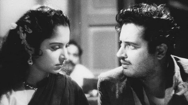 A still from Pyaasa