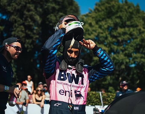 Kush Maini at the Festival of Speed