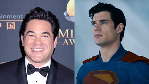 Dean Cain (L); Superman.