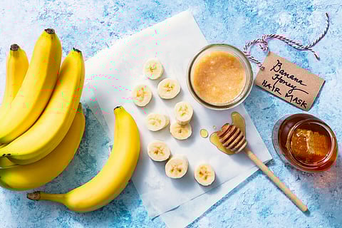 Banana hair pack