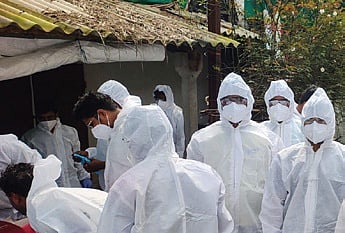 Rapid response teams engaged in culling birds in Puri district on Sunday