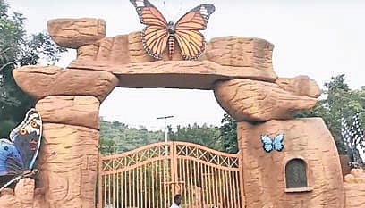 The vehicles procured for Jungle Safari in Mulapadu Butterfly Park