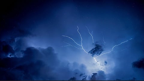 A met department official said that a circulation system over Madhya Pradesh has intensified into a low-pressure area.