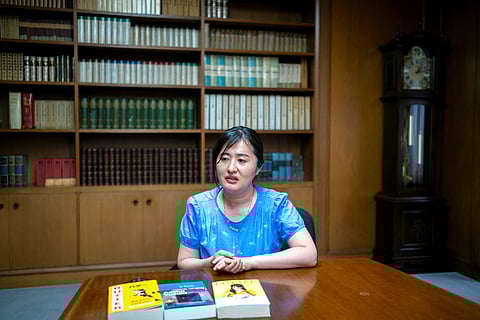 Japanese writer Asako Yuzuki