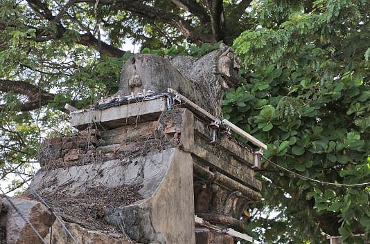 The upper part of Simha Kotta