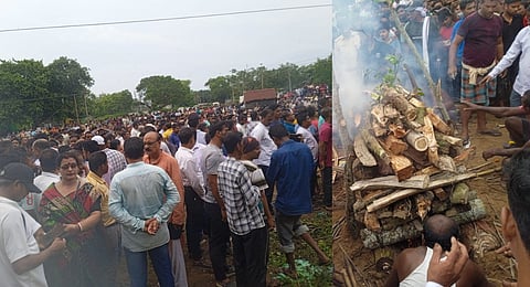 In a post in Hindi on X, Gandhi said the death of a daughter fighting for justice in Odisha is a "direct murder by the BJP system".