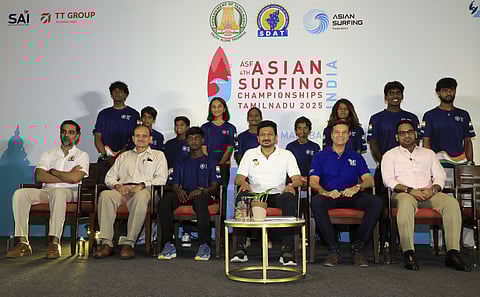 Rethin Pranav and coach Rajeev Vijayakumar 