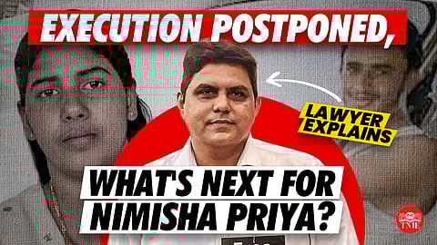 Nimisha Priya was convicted in 2017 and sentenced to death in 2020. Earlier, the top court was apprised that Priya's execution, which was scheduled for July 16, had been stayed.
