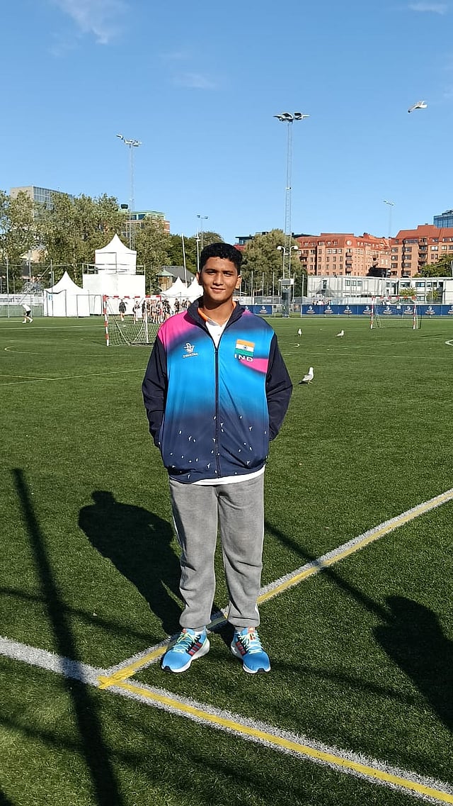 Yoha Gibin in Sweden ahead of the games there