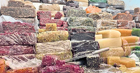 At Halwa Street in Big Bazar, home to around 100 halwa-making units, production has come down significantly in recent weeks.