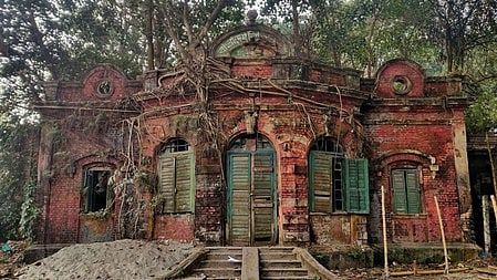 Satyajit Ray's ancestral house in Bangladesh's Mymensingh.