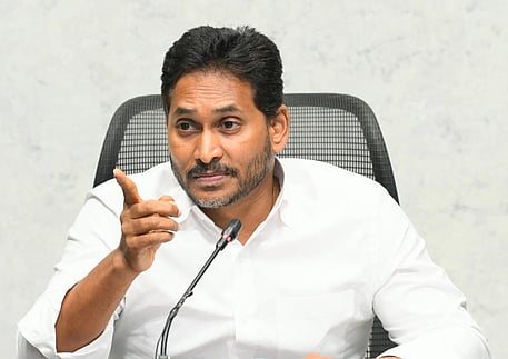 YSRCP chief and former Chief Minister YS Jagan Mohan Reddy.