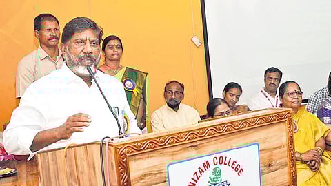 Deputy Chief Minister Mallu Bhatti Vikramarka 