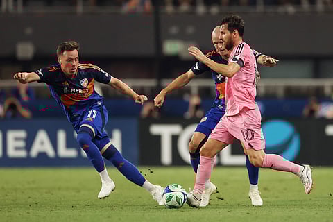 Lionel Messi's multi-goal streak ends as Cincinnati beats Miami 3-0