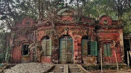 Filmmaker Satyajit Ray's ancestral house in Bangladesh's Mymensingh.