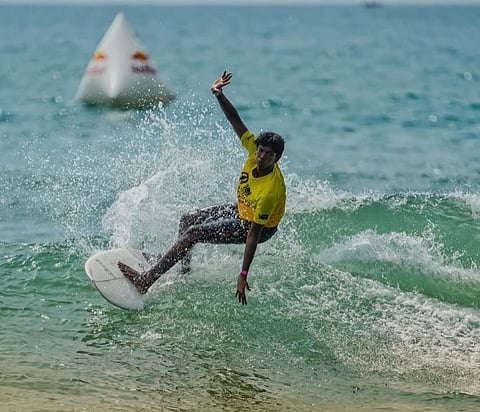 Tayin Arun in action