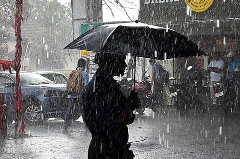 A yellow alert has been issued for Monday in Ernakulam, Idukki, Thrissur, Palakkad, Malappuram, Kozhikode, Wayanad, Kannur, and Kasaragod districts. 