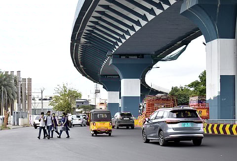 Avinashi Road elevated flyover project works nearing completion