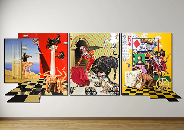One of the installations at the gallery 