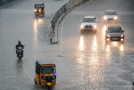 Besides, waterlogging near NH-18 created transportation problems, commuters waited for hours at bus terminals to reach their destination amid heavy rainfall.