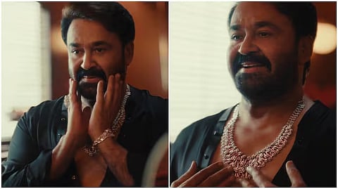 Mohanlal's stills from the new jewellery ad. 