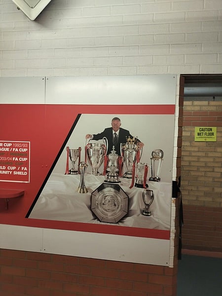 A Banner of Alex Ferguson