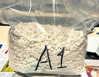 The recovered drugs.