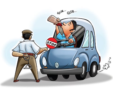 The court said that the primary goal of a blank test is to verify that the breathalyser is functioning correctly and is not influenced by any residual alcohol from previous tests.