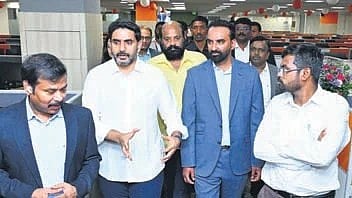At the inauguration of ECLAT Health Solutions’ new office in Vijayawada, Lokesh reaffirmed the State government’s commitment to decentralising development and creating widespread employment opportunities.