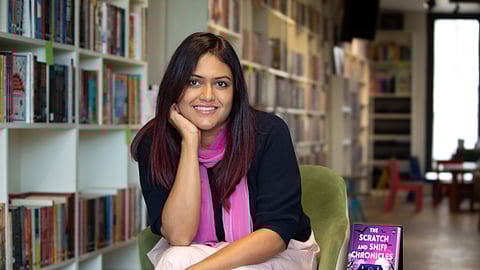 Hemangini Dutt Majumder, author of The Scratch and Sniff Chronicles 
