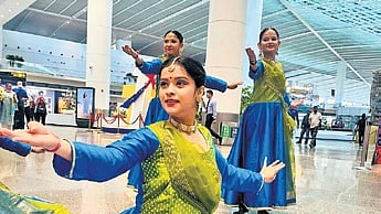 The programme features live performances of Indian classical dance forms, including Kathak and Bharatanatyam
