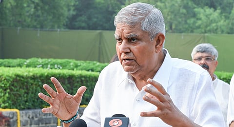  Jagdeep Dhankhar and Ram Nath Thakur