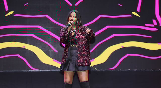 Shylee Preetam, winner of the vocal category