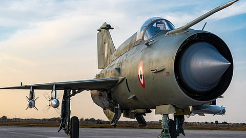 The iconic aircraft was first inducted into the force here more than six decades ago. 