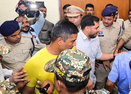 Chaitanya Baghel was arrested by the ED on July 18 following a search at his house, which he shares with his father and former chief minister Bhupesh Baghel in Bhilai, Chhattisgarh. 