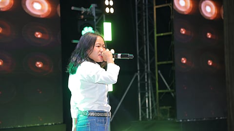 Riniya Taku, winner of the rap category