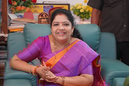 Minister for Women, Child, and Tribal Welfare, Gummidi Sandhyarani