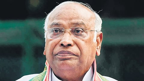 AICC President Mallikarjun Kharge 