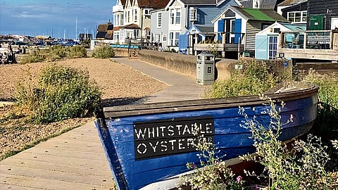 A lane near the coast in Whitstable