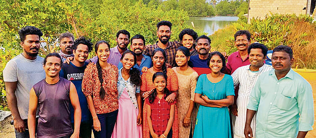 Members of the the Chandiroor Maya collective 