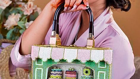 Avante-garde arm candy