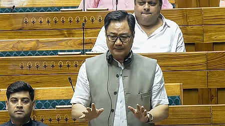 Parliamentary Affairs Minister Kiren Rijiju.