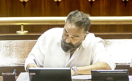 Kamal Haasan makes Parliament debut...