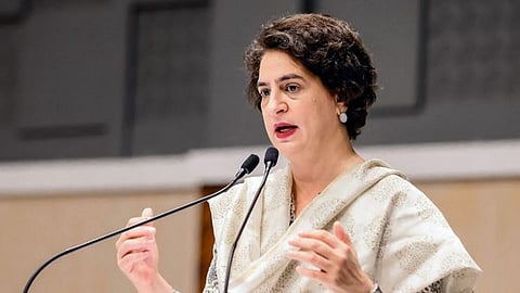  Priyanka, who has been in Wayanad for two days, has maintained silence.