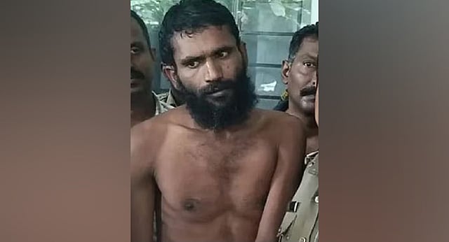 He is immediately taken to the Kannur Police Training Centre for questioning.