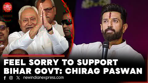 LJP chief Chirag Paswan takes aim at Bihar govt for law and order problem in state