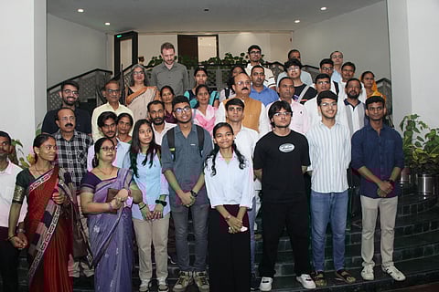 Chief Minister Rekha Gupta and Education Minister Ashish Sood felicitated the selected students during a special ceremony held at the Delhi Secretariat