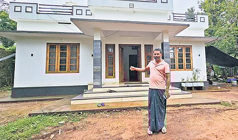 An empty layam at Attamala in Wayanad
